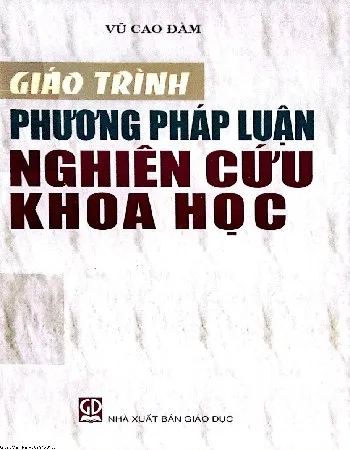 Ảnh bìa của Sách Giáo trình phương pháp nghiên cứu khoa học