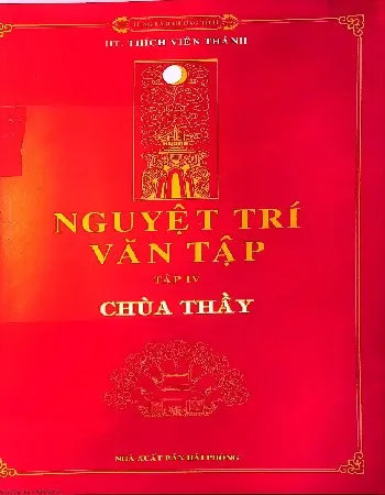 Ảnh bìa của Sách Nguyệt trí văn tập (tập 4) Chùa Thầy