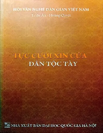 Ảnh bìa của Sách Tục cưới xin của dân tộc Tày