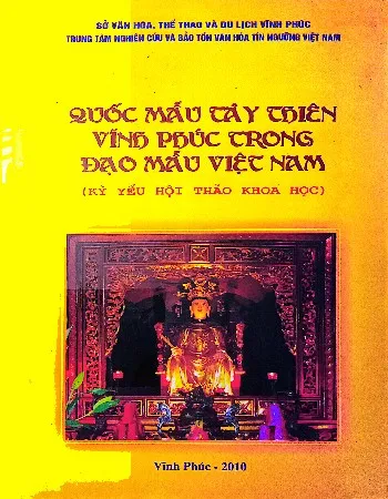 Ảnh bìa của Sách Quốc mẫu Tây Thiên Vĩnh Phúc trong đạo Mẫu Việt Nam