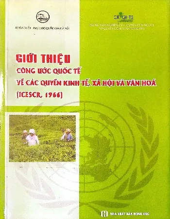 Ảnh bìa của Sách Giới thiệu công ước quốc tế về các quyền kinh tế, xã hội và văn hóa (ICESCR, 1966)