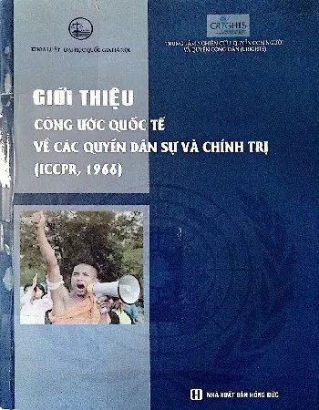 Ảnh bìa của Sách Giới thiệu công ước quốc tế về các quyền dân sự và chính trị (ICCPR, 1966)