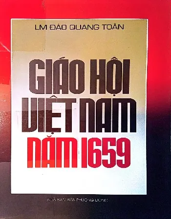 Ảnh bìa của Sách Giáo hội Việt Nam năm 1659