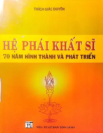 Ảnh bìa của Sách Hệ phái Khất sĩ 70 năm hình thành và phát triển