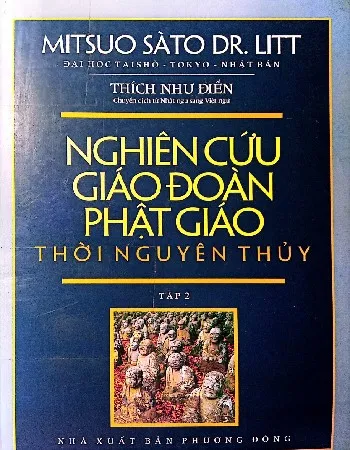Ảnh bìa của Sách Nghiên cứu giáo đoàn Phật giáo thời nguyên thủy tập 2