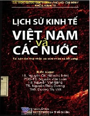 Ảnh bìa của Sách Lịch sử kinh tế Việt Nam và các nước