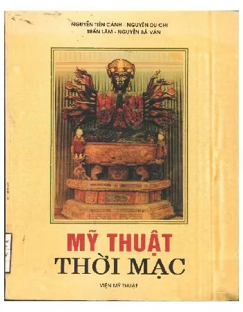 Ảnh bìa của Sách Mỹ thuật thời Mạc