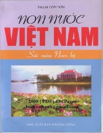 Ảnh bìa của Sách Non nước Việt Nam sắc màu Nam bộ