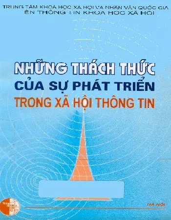 Ảnh bìa của Sách Những thách thức của sự phát triển trong xã hội thông tin