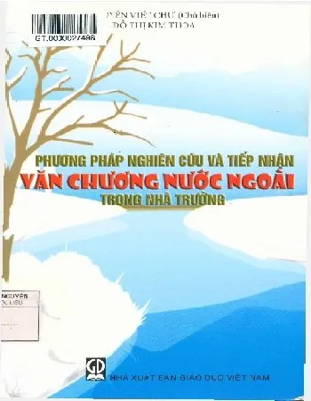 Ảnh bìa của Sách Phương pháp nghiên cứu và tiếp nhận văn chương nước ngoài trong nhà trường