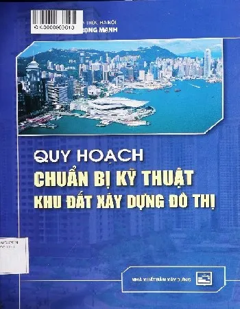 Ảnh bìa của Sách Quy hoạch chuẩn bị kỹ thuật khu đất xây dựng đô thị