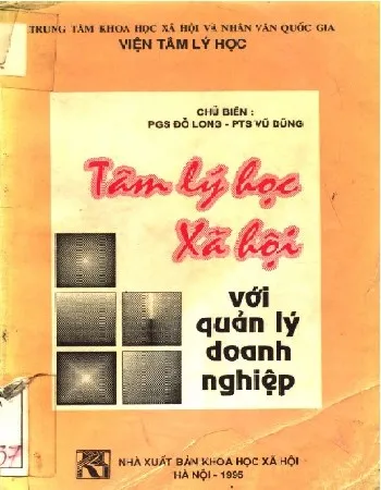 Ảnh bìa của Sách Tâm lý học xã hội với quản lý doanh nghiệp