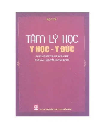 Ảnh bìa của Sách Tâm lý học Y học – Y đức