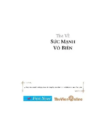 Ảnh bìa của Sách Tìm về sức mạnh vô biên