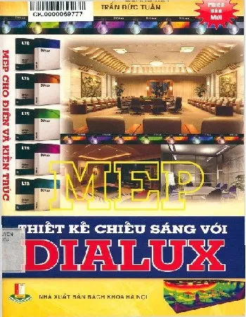 Ảnh bìa của Sách Thiết kế chiếu sáng với Dialux