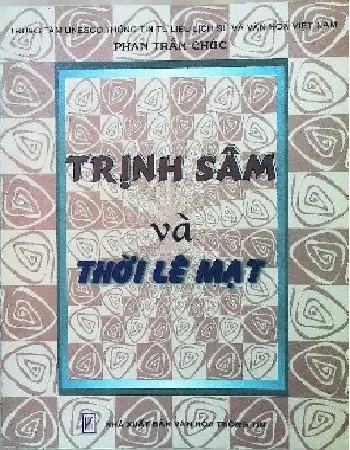 Ảnh bìa của Sách Trịnh Sâm và thời Lê Mạt