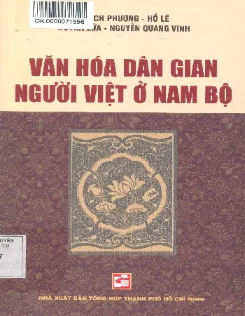 Ảnh bìa của Sách Văn Hóa dân gian người Việt ở Nam bộ