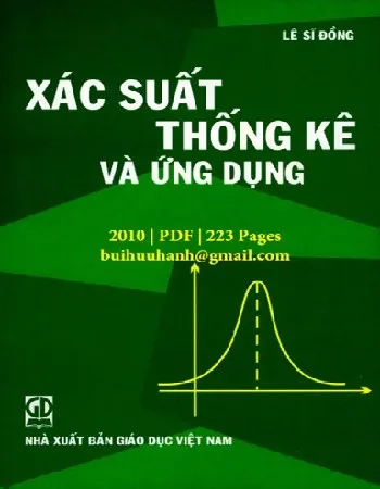 Ảnh bìa của Sách Xác suất - Thống kê và Ứng dụng