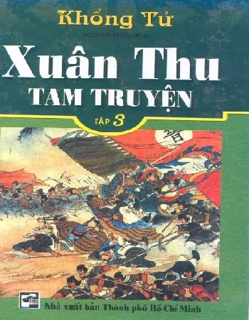 Ảnh bìa của Sách Xuân Thu tam truyện - tập 3