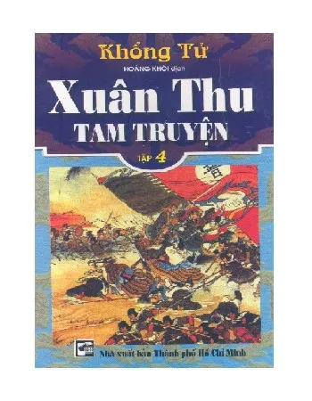 Ảnh bìa của Sách Xuân Thu tam truyện - tập 4