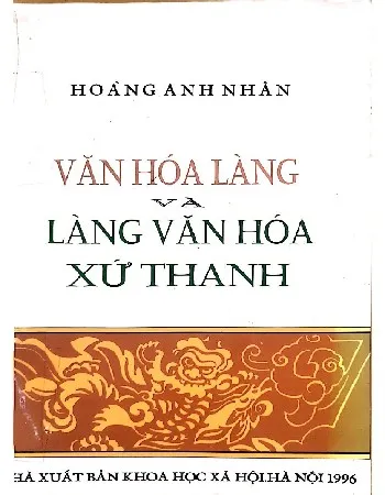 Ảnh bìa của Sách Văn hóa làng và làng văn hóa xứ Thanh