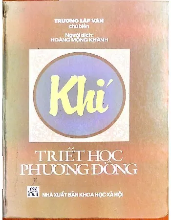 Ảnh bìa của Sách Khí Triết học phương đông