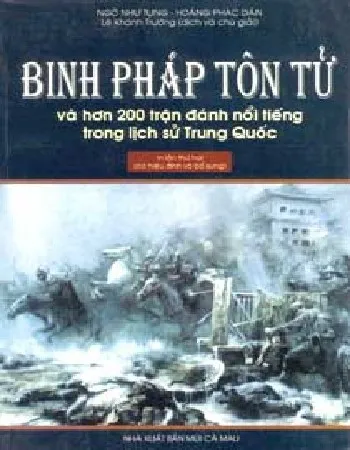 Ảnh bìa của Sách Binh pháp Tôn Tử và hơn 200 trận đánh nổi tiếng trong lịch sử Trung Quốc