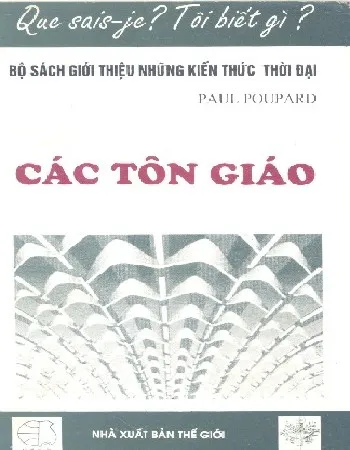 Ảnh bìa của Sách Các tôn giáo