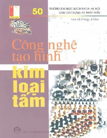 Ảnh bìa của Sách Công nghệ tạo hình kim loại tấm