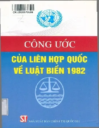 Ảnh bìa của Sách Công ước của Liên hợp quốc về luật biển năm 1982