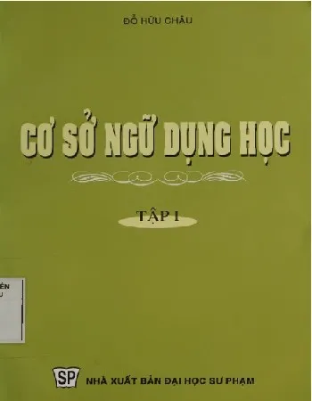 Ảnh bìa của Sách Cơ sở ngữ dụng học tập 1