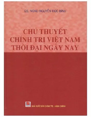 Ảnh bìa của Sách Chủ thuyết chính trị Việt Nam thời đại ngày nay