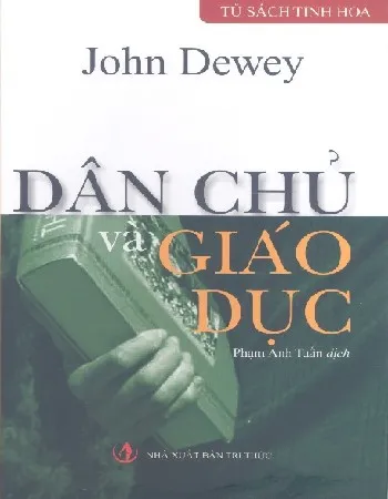Ảnh bìa của Sách Dân chủ giáo dục