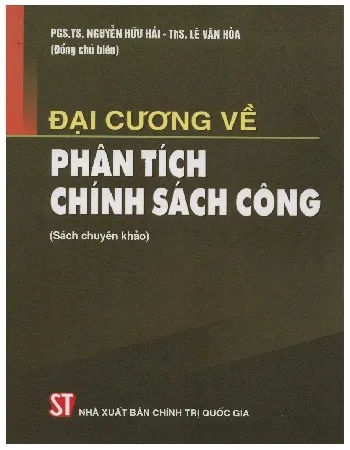 Ảnh bìa của Sách Đại cương về phân tích chính sách công