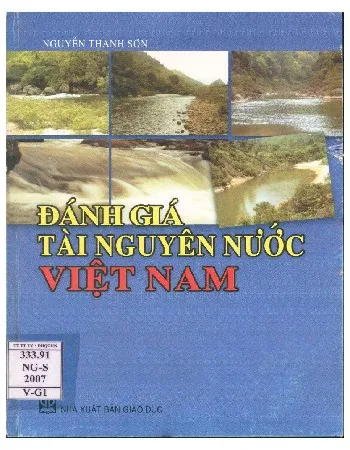 Ảnh bìa của Sách Đánh giá tài nguyên nước Việt Nam