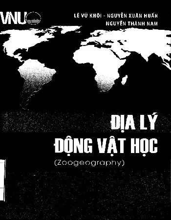 Ảnh bìa của Sách Địa lý động vật học