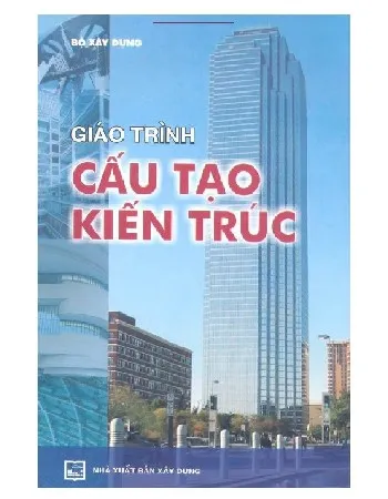 Ảnh bìa của Sách Giáo trình Cấu tạo kiến trúc