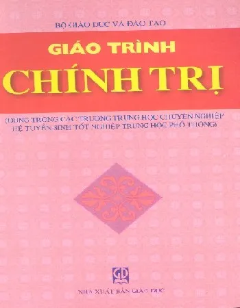Ảnh bìa của Sách Giáo trình Chính trị