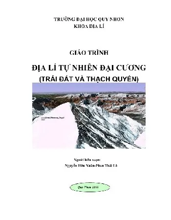 Ảnh bìa của Sách Giáo trình Địa lý tự nhiên đại cương (Trái đất và thạch quyển)