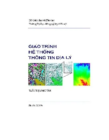 Ảnh bìa của Sách Giáo trình Hệ thống thông tin địa lý