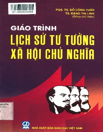 Ảnh bìa của Sách Giáo trình lịch sử tư tưởng xã hội chủ nghĩa