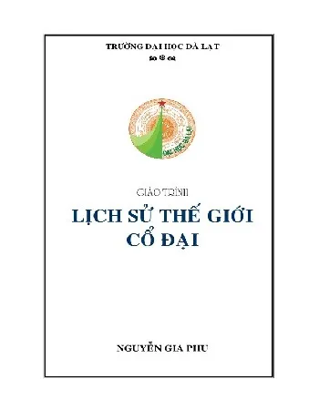 Ảnh bìa của Sách Giáo trình lịch sử thế giới cổ đại