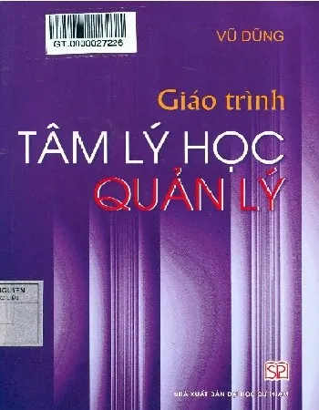 Ảnh bìa của Sách Giáo trình tâm lý học quản lý 2