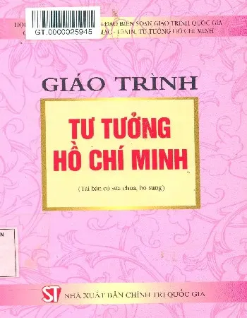 Ảnh bìa của Sách Giáo trình tư tưởng Hồ Chí Minh 1
