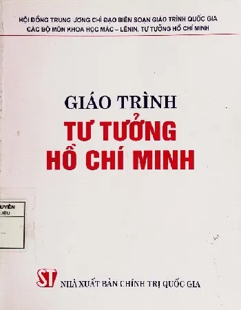 Ảnh bìa của Sách Giáo trình tư tưởng Hồ Chí Minh 2