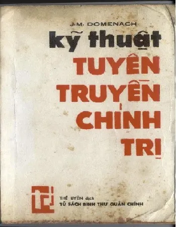 Ảnh bìa của Sách Kỹ thuật tuyên truyền chính trị