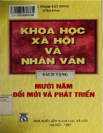 Ảnh bìa của Sách Khoa học xã hội và nhân văn