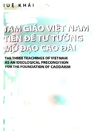 Ảnh bìa của Tam giáo Việt Nam tiền đề tư tưởng mở đạo Cao Đài