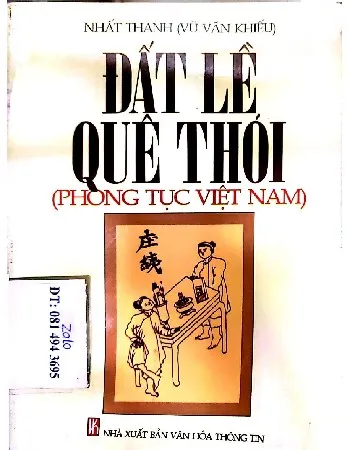Ảnh bìa của Đất lề quê thói, phong tục Việt Nam