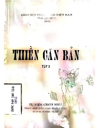 Ảnh bìa của Thiền căn bản tập 1